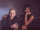Rihanna e Eminem posam juntos em bastidores de clipe