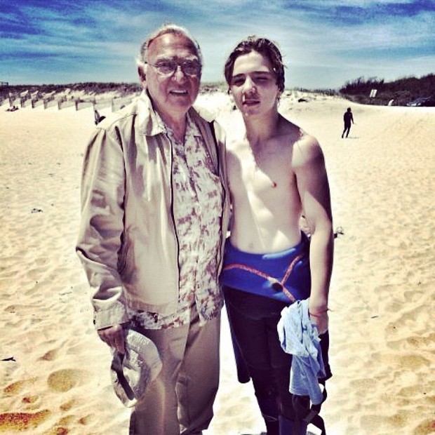 Madonna posta foto do pai e do filho (Foto: Instagram / Reprodução)