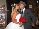 Vivi Fernandez, ex-atriz pornô, se casa em São Paulo