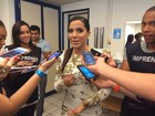 Anitta e Valesca Popozuda participam de gravação no Rio