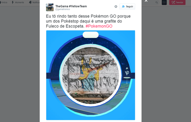 Memes de Pokémon Go no Twitter (Foto: Reprodução/Twitter)