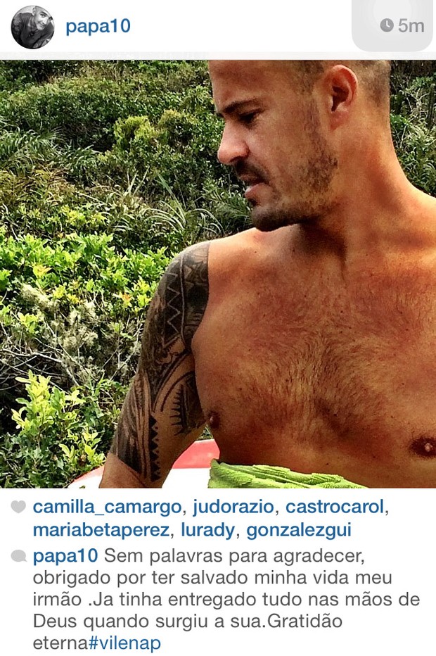 Paulinho Vilhena  (Foto: Instagram / Reprodução)