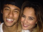 Luciele Di Camargo posta foto com Neymar e se declara para o amigo