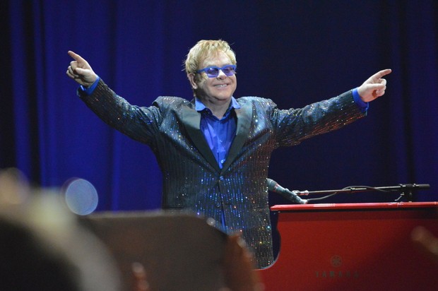 Elton John em show no Recife (Foto: Felipe Souto Maior/ Ag. News)