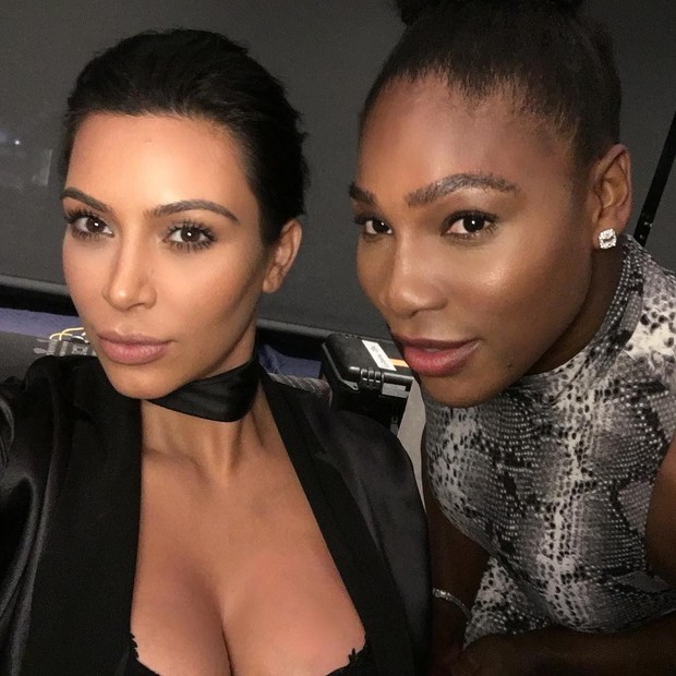 Kim Kardashian e Serena Williams (Foto: Instagram / Reprodução)