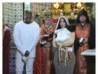 Kim Kardashian mostra fotos do batizado de North West em Jerusalém
