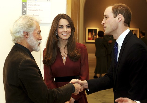 Paul Emsley, Prince William and Kate (Foto: Reuters)