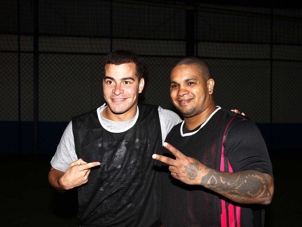 Thiago Martins e Rodriguinho (Foto: Paduardo/ Ag. News)
