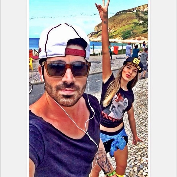 Ex-bbb Rodrigão e Adriana (Foto: Instagram / Reprodução)