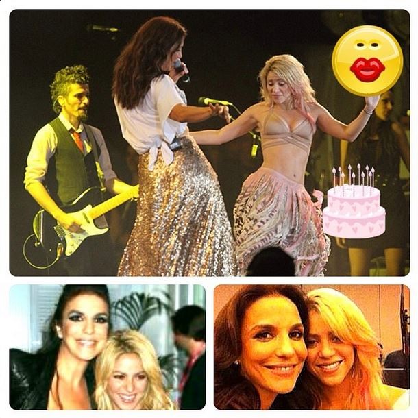 Ivete Sangalo e Shakira (Foto: Instagram/Reprodução)