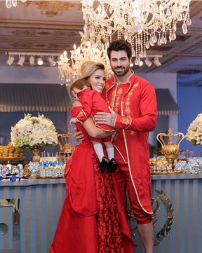 Adriana Sant'anna, Rodriguinho e Rodrigão (Foto: Reprodução/Instagram)