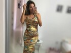 Adriana Sant'Anna exibe barriga de grávida e vai aproveitar a 'Black Friday'