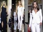 Donatella Versace abre a semana de alta costura primavera-verão 2015 em Paris