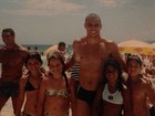 Túnel do tempo! Ronaldo posta foto com Antônia Morais ainda criança