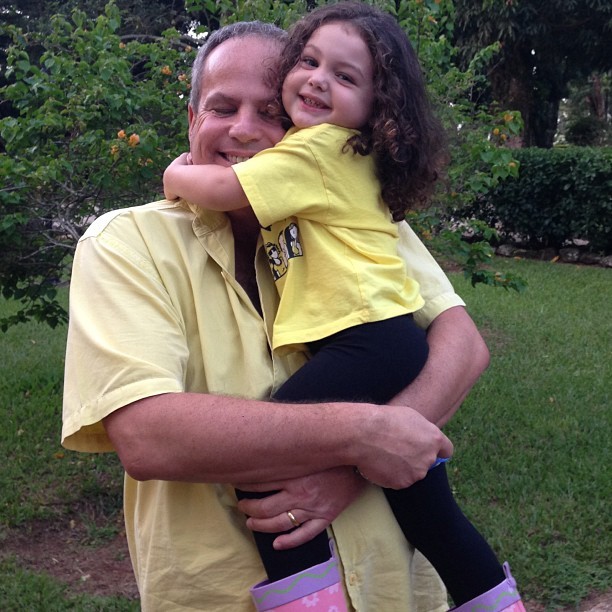 Filha de Tania Mara com pai (Foto: Instagram / Reprodução)