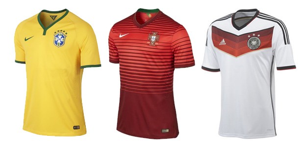 As camisas mais estilosas da Copa do Mundo 2014 (Foto: EGO)