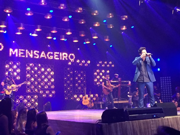 Thiago Servo grava DVD em São Paulo (Foto: Divulgação)