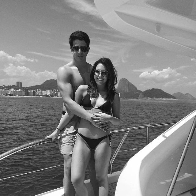 Enzo Celulari e a namorada (Foto: Instagram / Reprodução)