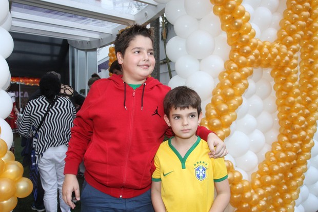 Rodrigo e João Guilherme ( filhos Faustão)  (Foto:  Paduardo e Thiago Duran/AgNews)