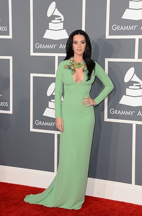Katy Perry no Grammy (Foto: AFP / Agência)
