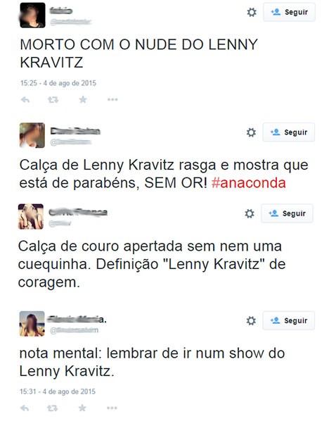 Lenny Kravitz (Foto: Twitter / Reprodução)