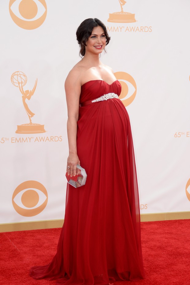 Morena Baccarin no Emmy (Foto: AFP)