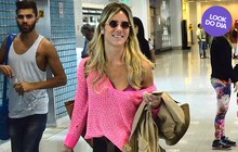 Look do dia: Giovanna Ewbank usa bota superestilosa para viajar