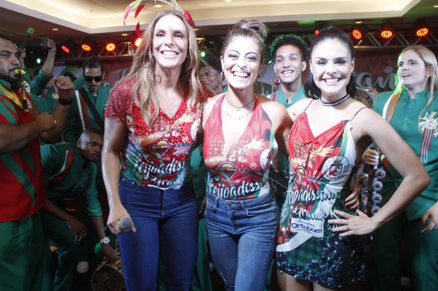 Ivete, Juliana Paes e Paloma Bernardi (Foto: Rodrigo dos Anjos / Daniel Pinheiro / AgNews)