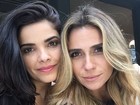 Vanessa Giácomo e Giovanna Antonelli posam juntas para selfie