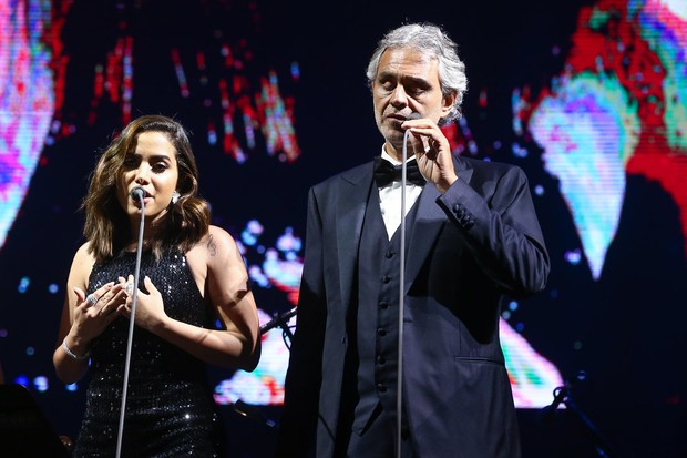 Anitta participa de show de Andrea Bocelli (Foto: Manuela Scarpa/Brazil News)