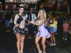Irmãs Minerato são destaque durante ensaio de samba em São Paulo