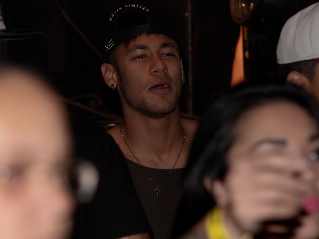 Neymar em show em São Paulo (Foto: Cláudio Augusto/  Foto Rio News)