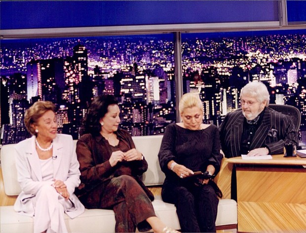 Hebe Camargo, Lolita Rodrigues e Nair Bello no Jô (Foto: TV Globo)