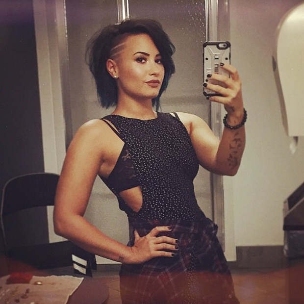 Demi Lovato exibe novo visual em rede social (Foto: Instagram/ Reprodução)