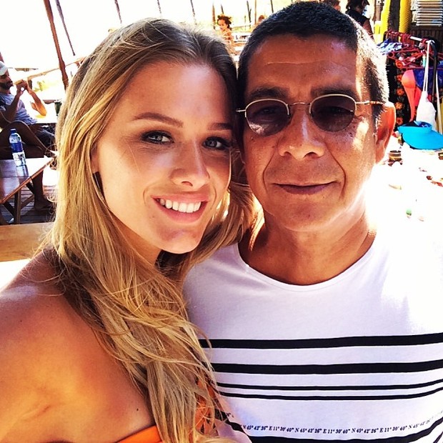 Fiorella Matheis e Zeca Pagodinho (Foto: Instagram / Reprodução)