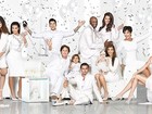 Kim Kardashian divulga cartão de Natal da família em seu site