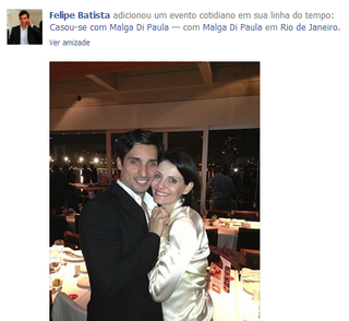 Malga Di Paula e o namorado Felipe Batista (Foto: Reprodução/Reprodução)