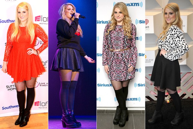 MODA - Estilo Meghan Trainor (Foto: Getty Images)