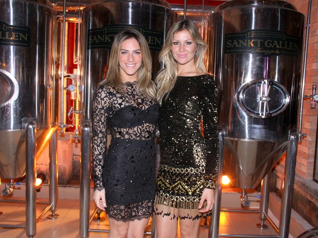 Giovanna Ewbank e Ellen Jabour em evento em Teresópolis, no Rio (Foto: Alex Palarea/ Ag. News)