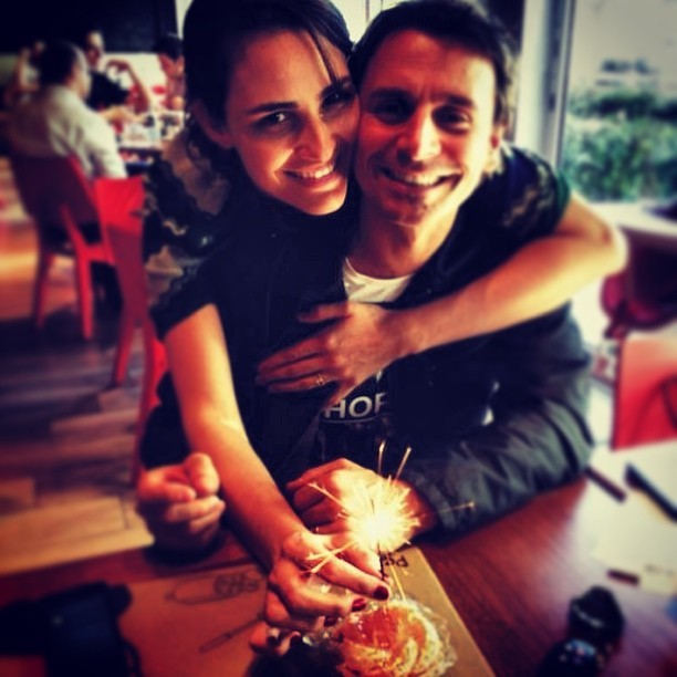 Fernanda Tavares e Murilo Rosa (Foto: Reprodução/ Instagram)