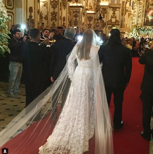Preta Gil em casamento com Rodrigo Godoy (Foto: Instagram / Reprodução)