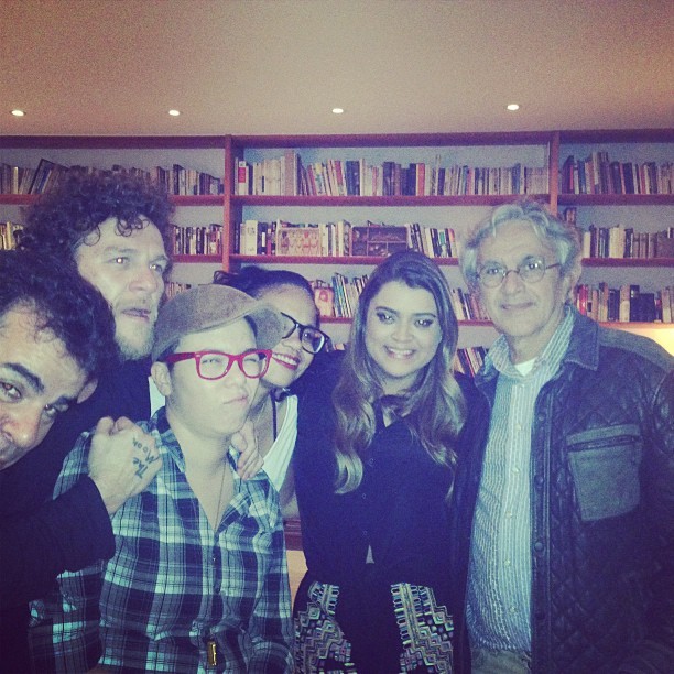 Preta Gil com Caetano Veloso, Otto, Maria Gadú e Teresa Cristina (Foto: Instagram/ Reprodução)