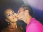 Ariadna publica foto de beijo com o ex-noivo: 'Apenas amigos', diz ele