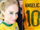 Veja o estilo de famosas como Angélica e Carolina Dieckmann para assistir ao primeiro jogo do Brasil