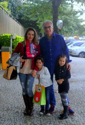 Aniversário do filho de Fernanda Pontes e Diogo Boni (Foto: DANIEL DELMIRO/AgNews)