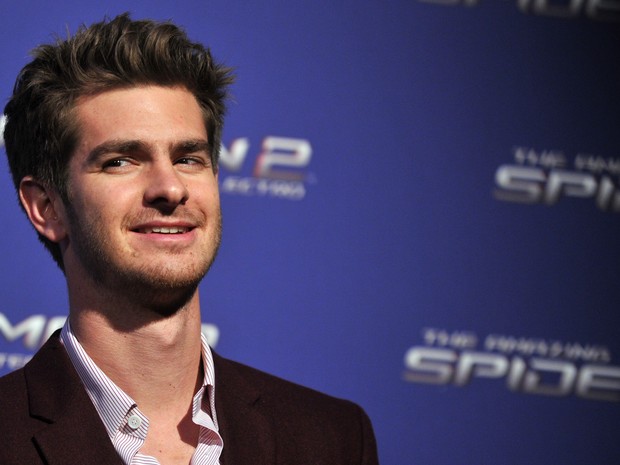 Andrew Garfield em première de filme em Roma, na Itália (Foto: Tiziana Fabi/ AFP)