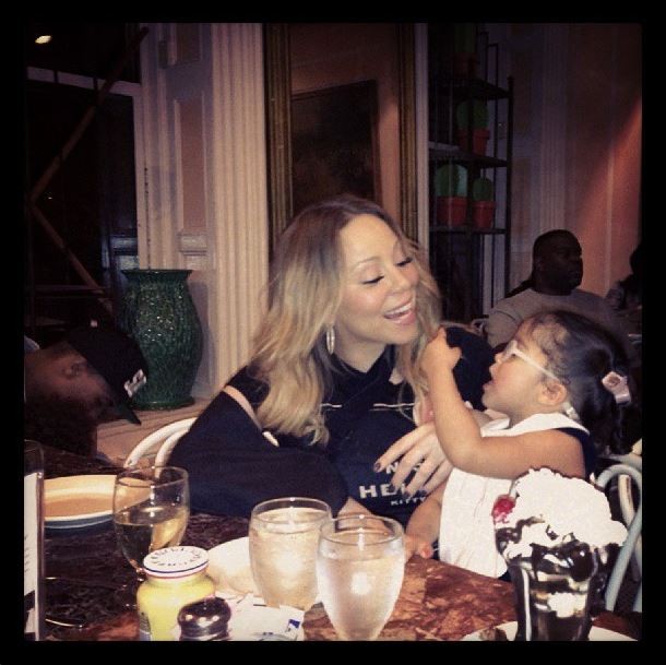 Mariah Carey e a filha (Foto: Instagram/Reprodução)