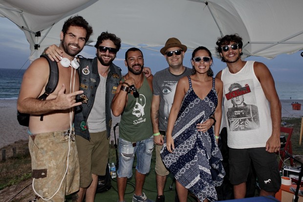 Nando Rodrigues na festa O Forninho (Foto: Alex Rodrigues e Kelly Castagna/MF Models assessoria)