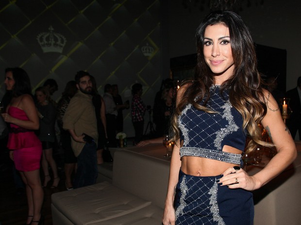 Ex-BBB Jaque Khury em festa em São Paulo (Foto: Manuela Scarpa e Marcos Ribas/ Foto Rio News)