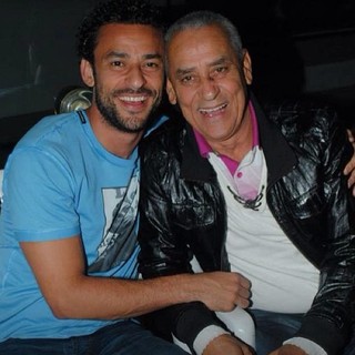 Fred e o pai Juarez Guedes, o Seu Juá (Foto: Reprodução do Instagram)